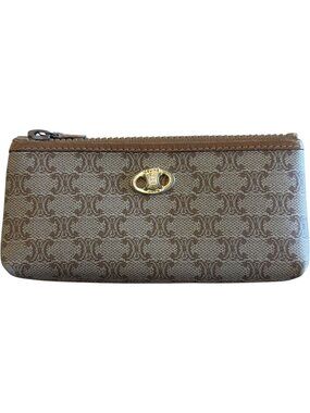 669150CR C1 Celine Wallet Brown PVC